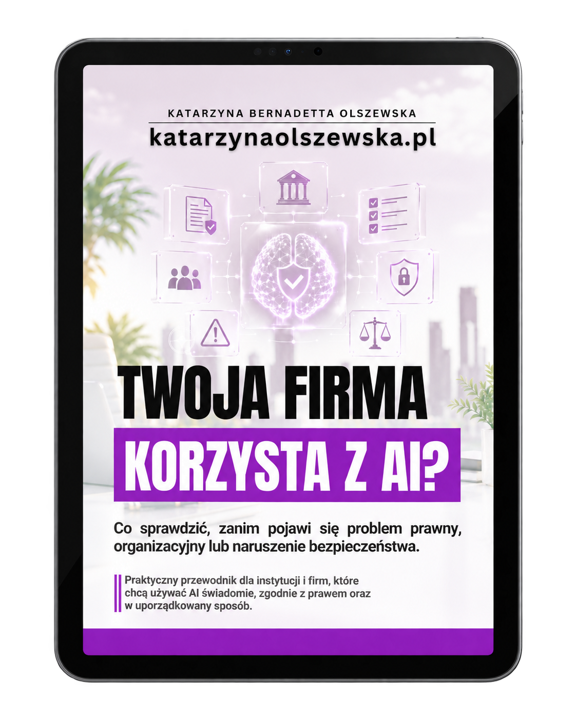 Twoja firma korzysta z AI - okładka